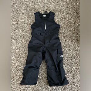 North Face Toddler snow pants, snow bib, size 2t